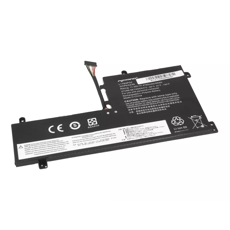 MITSU akku L17C3PG2 Lenovo Legion Y530 Y730 Y7000 - 4750 mAh (55 Wh)