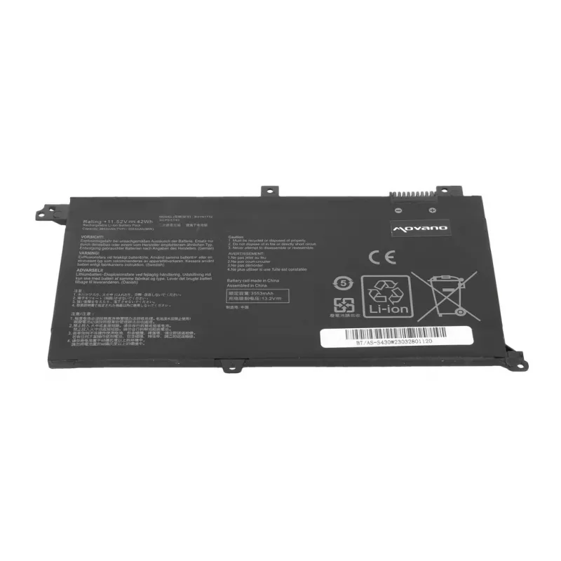 MITSU akku B31N1732 Asus Vivobook S430 X430U K430 - 3600 mAh (41 Wh)