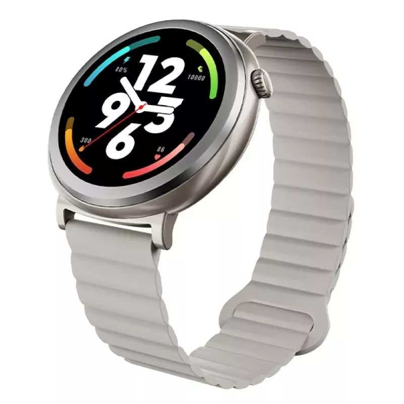 HIFUTURE älykello Aurora AMOLED AI hopea