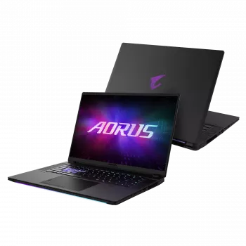 Gigabyte AORUS MASTER 16 8XJJ4EEE64SP 16 tuuman QHD+ AMD Ryzen 9 8940HX 64GB 2TB SSD RTX 5070 Ti Windows 11 Home englanninkielinen näppäimistö 2 vuoden takuu