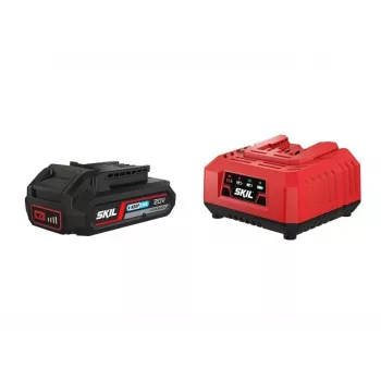 SKIL 2.4A laturi + 2.0Ah akku PWRCORE 20 3136AA