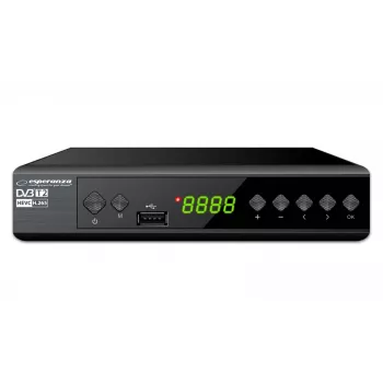 ESPERANZA DVB-T2 H.265/HEVC digitaalinen viritin/dekooderi
