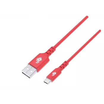 TB USB-C – USB-C -kaapeli 1m punainen 100W PD pikalataus & datan synkronointi