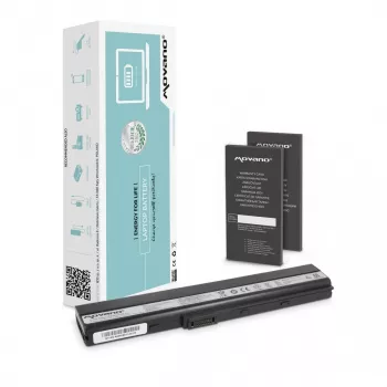 MOVANO akku A32-K52 Asus A52 A52F K52 K52F K52J - 4400 mAh (48 Wh)