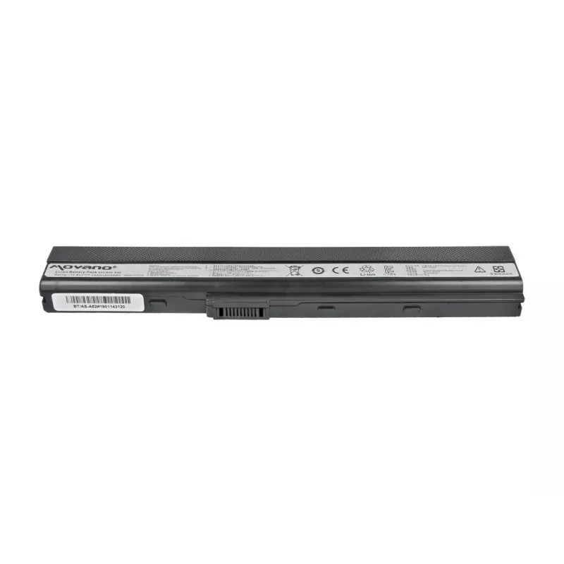 MOVANO akku A32-K52 Asus A52 A52F K52 K52F K52J - 4400 mAh (48 Wh)