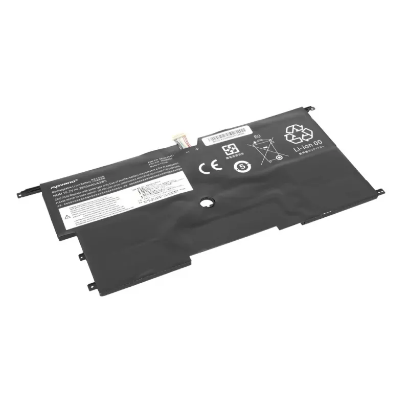 MOVANO akku Lenovo ThinkPad X1 Carbon Gen 2/3 - 2800 mAh (43 Wh)