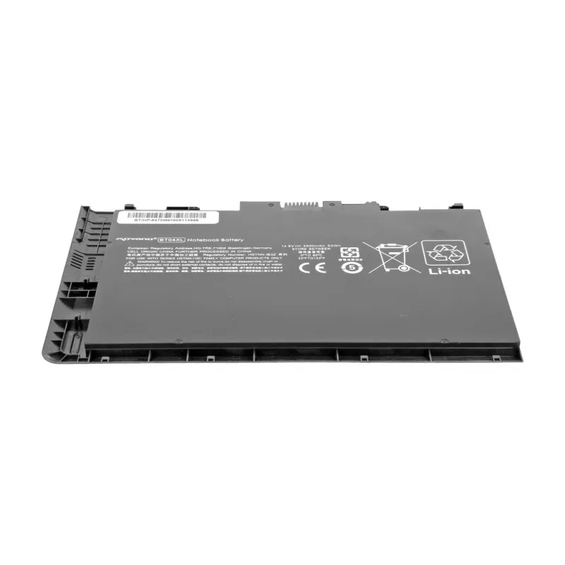 MOVANO akku BT04XL HP EliteBook Folio 9470m 9480m - 3500 mAh (52 Wh)