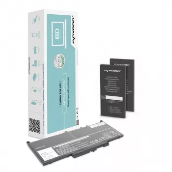 MOVANO akku J60J5 GG4FM MC34Y Dell E7270 E7470 - 7200 mAh (55 Wh)