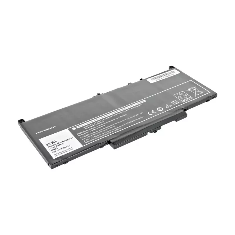 MOVANO akku J60J5 GG4FM MC34Y Dell E7270 E7470 - 7200 mAh (55 Wh)