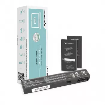 MOVANO akku BTY-M6H MSI CX62 GE62 GE72 GL72 PE70 - 4400 mAh (48 Wh)