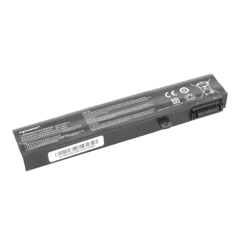 MOVANO akku BTY-M6H MSI CX62 GE62 GE72 GL72 PE70 - 4400 mAh (48 Wh)
