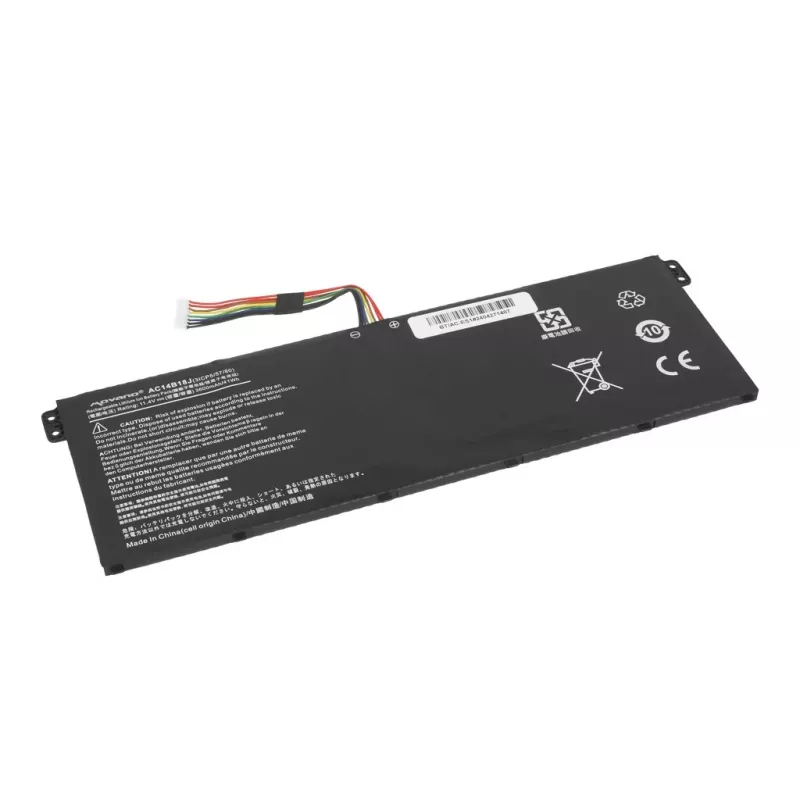MITSU akku AC14B13J AC14B18J Acer Aspire ES1 V3 - 3600 mAh (41 Wh)