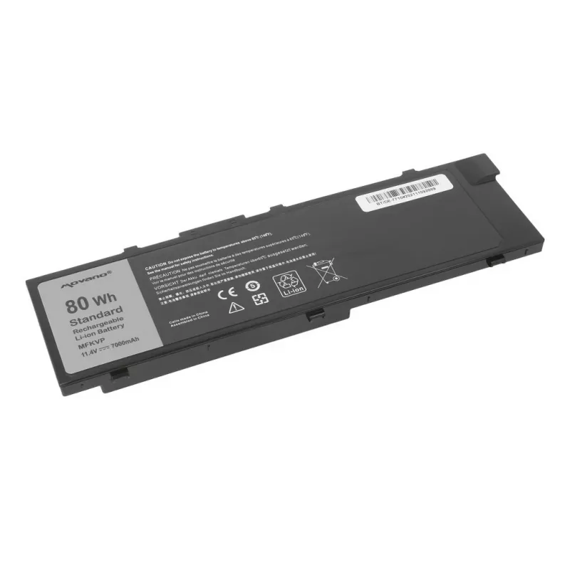 MOVANO akku MFKVP Dell Precision 15 7510 17 7710 - 7000 mAh (80 Wh)