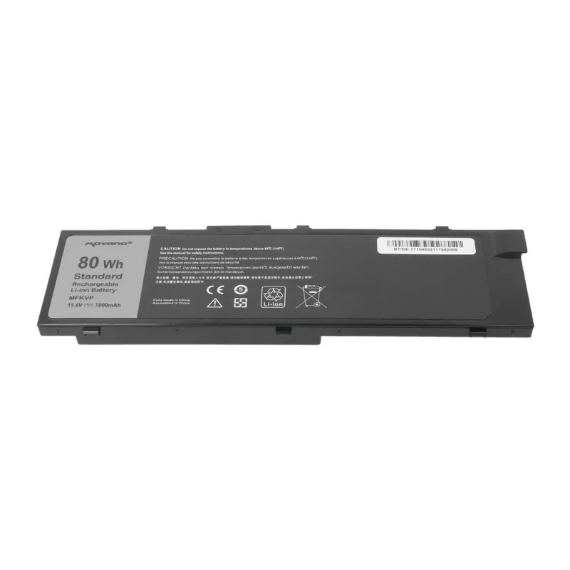 MOVANO akku MFKVP Dell Precision 15 7510 17 7710 - 7000 mAh (80 Wh)