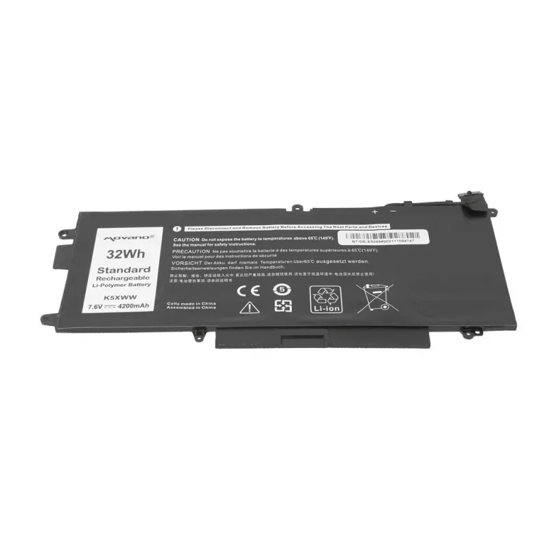 MOVANO akku K5XWW Dell Latitude 5289 7390 2-in-1 - 4200 mAh (32 Wh)