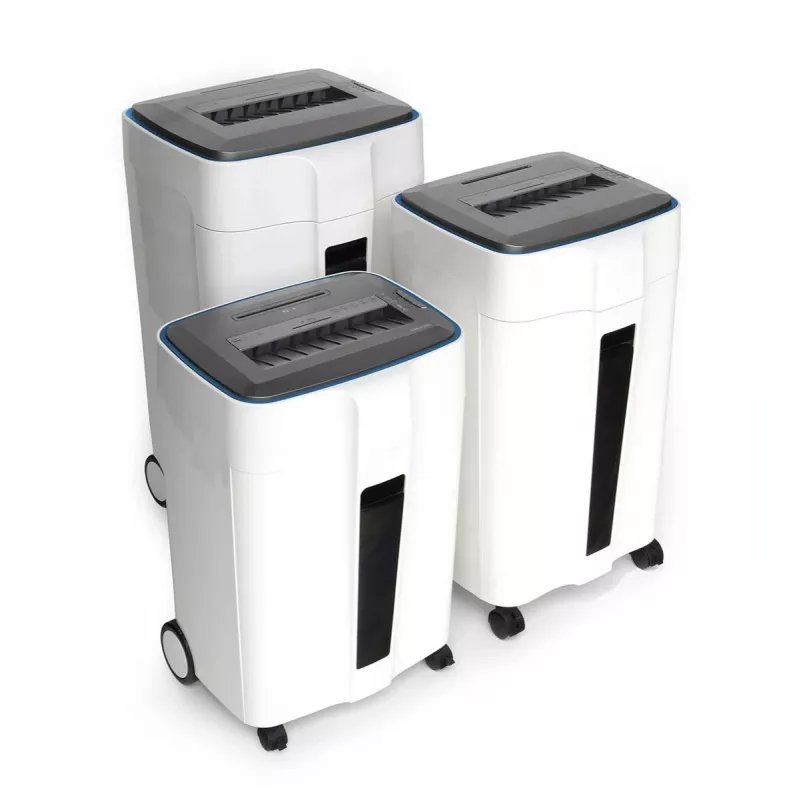WALLNER silppuri HD-120 C2 ristileikkaus paperisilppuri, 12 arkkia, 21L, musta