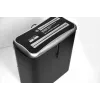 WALLNER silppuri XD805 CD ristileikkaus paperisilppuri, 8 arkkia, 15L, musta