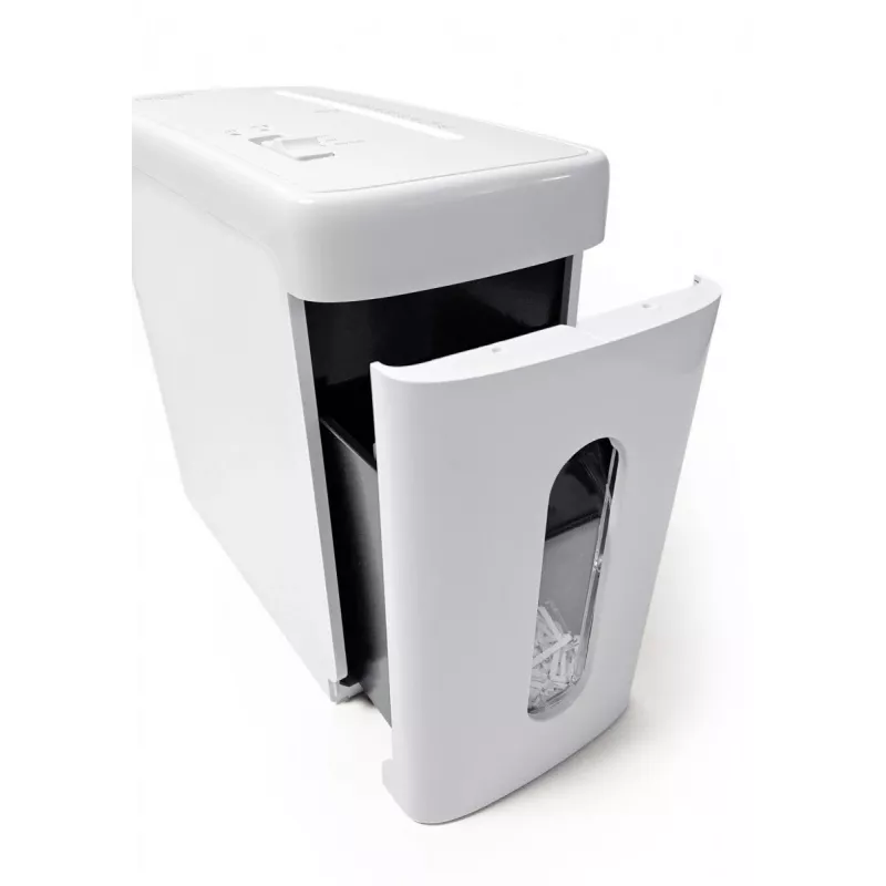 WALLNER EF910 C4 -paperisilppuri, ristileikkaus, 6 arkkia, 10 L säiliö, musta