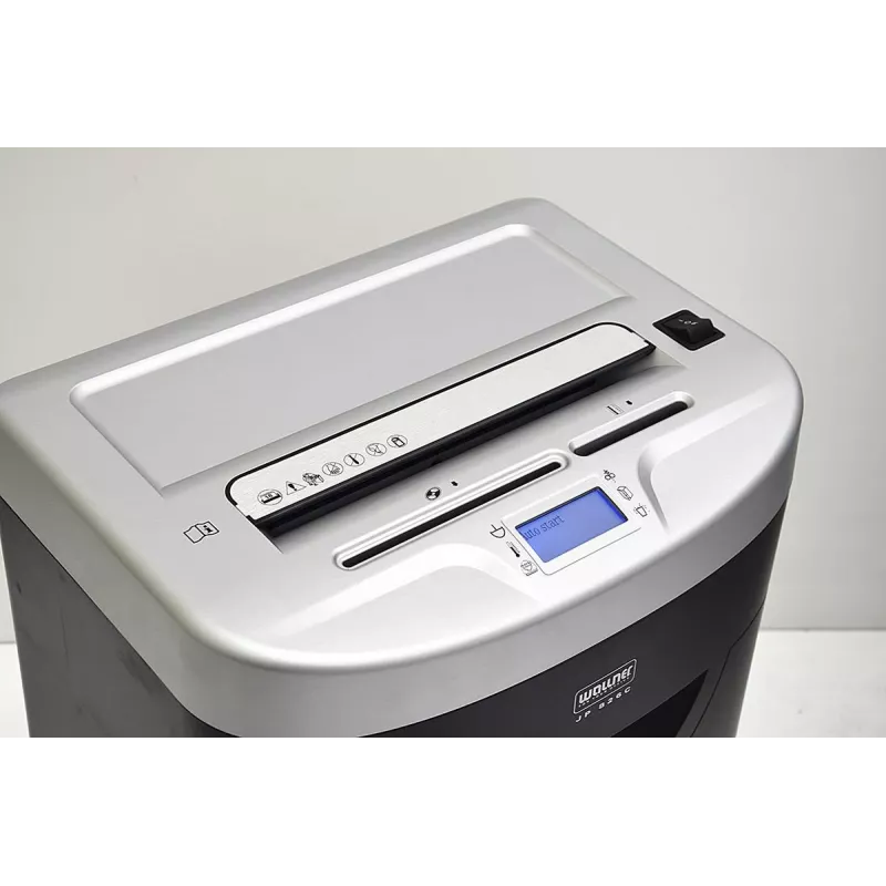 WALLNER JP 826C -paperisilppuri, ristileikkaus, P-4, 8 arkkia, 15 L, musta