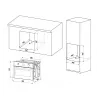 Kompaktbackofen MPM-63-BOK-24, 24L, 1500W, musta