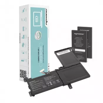 MOVANO akku B31N1637 Asus VivoBook S15 S510 F510 - 3600 mAh (41 Wh)