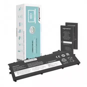 MOVANO akku 01AV430 Lenovo ThinkPad X1 Carbon 5th Gen 6th Gen 2017 2018 - 4650 mAh (54 Wh)