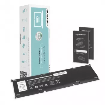 MOVANO akku 69KF2 Dell Alienware M17 M15 R3 R4 Precision 5550 XPS 9500 9510 - 6000 mAh (69 Wh)