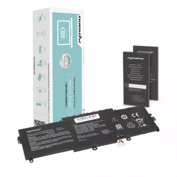 MOVANO akku C31N1811 Asus ZenBook 14 UX433 UX433F UX433FA UX433FN UX433FL - 3400 mAh (39 Wh)