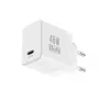 Crong Ultra Compact GaN USB-C 45W PD 3.0 PPS seinälaturi (valkoinen)
