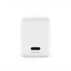 Crong Ultra Compact GaN USB-C 45W PD 3.0 PPS seinälaturi (valkoinen)