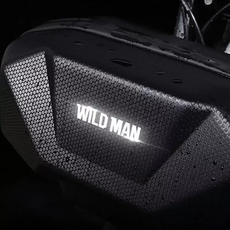 WILDMAN X9 3,5L polkupyörän runkolaukku musta