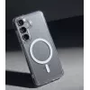 Crong Hybrid Clear Magnetic MagSafe -kotelo Samsung Galaxy A37 / A36 -puhelimelle (läpinäkyvä)