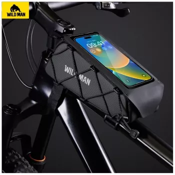 WILDMAN GX100 polkupyörän runkolaukku - musta