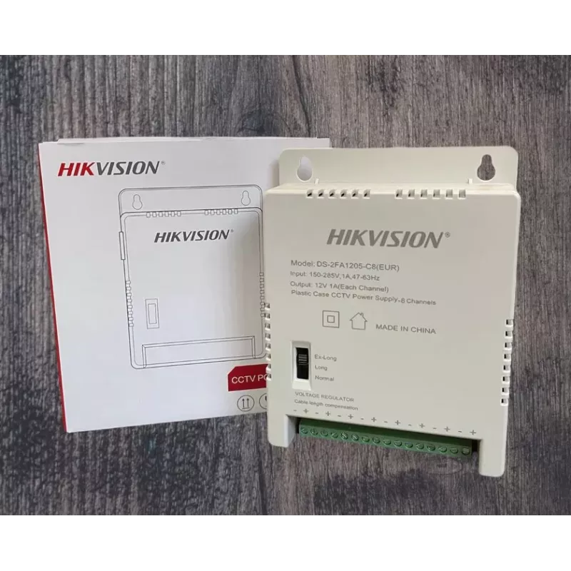 Hikvision DS-2FA1205-C8 monikanavainen SMPS 12V 5A 60W virtalähde