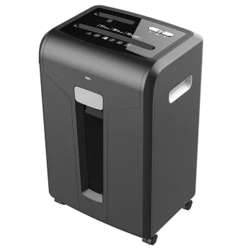 Deli E14400 ristileikkaussilppuri, 12 arkkia, 23L, musta