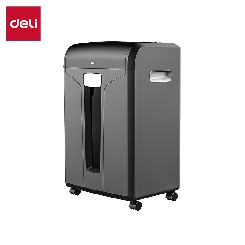 Deli E14400 ristileikkaussilppuri, 12 arkkia, 23L, musta