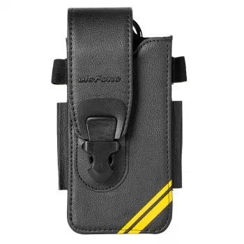Ulefone Armor 26 Ultra Premium PU nahkainen Flip Wallet -kotelo korttipaikoilla ja jalustalla - musta