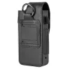 Ulefone Armor 26 Ultra Premium PU nahkainen Flip Wallet -kotelo korttipaikoilla ja jalustalla - musta
