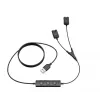 Yealink USB/QD-koulutuskaapeli YHS-sarjalle (USB–QD) - musta