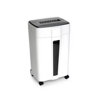 WALLNER asiakirjasilppuri HD-300 C4 ristileikkaus paperisilppuri, 8 arkkia, 15 L, musta