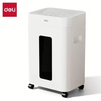 Deli ET048 ristileikkaussilppuri, 8 arkkia, 15 L, musta