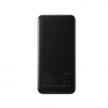 Joyroom JR-PBF14 Pro varavirtalähde 22.5W 20000mAh digitaalinäytöllä 2x USB-A 1x USB-C - musta