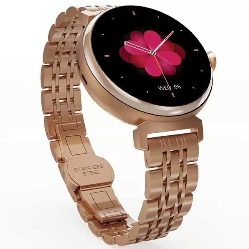 HIFUTURE älykello Aura AMOLED rose gold