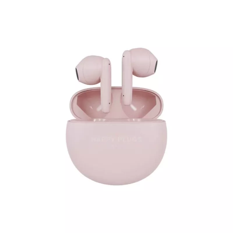 Happy Plugs Joy Lite True Wireless -nappikuulokkeet ENC-toiminnolla (pinkki)