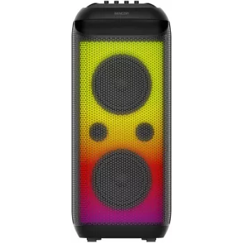 SENCOR Partycon BOOST Power 250W kannettava Bluetooth-juhlakaiutin TWS:llä, IPX4, LED, FM-radio, karaoke, mikrofoni