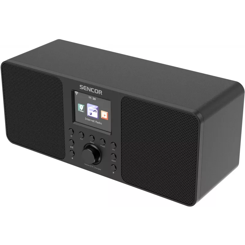 SENCOR SIR 6100WDB internetradio DAB+:lla, FM, Wi-Fi, Bluetooth, USB, 2x10W, valkoinen