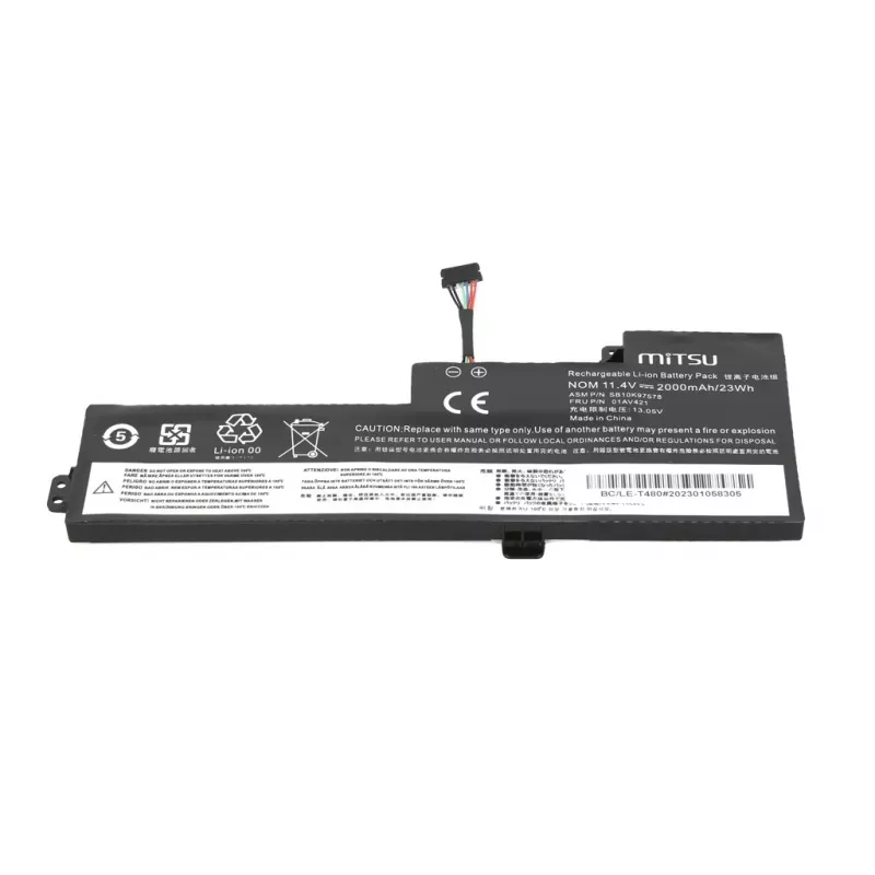 MITSU akku Lenovo T470 T480 A475 A485 01AVA19