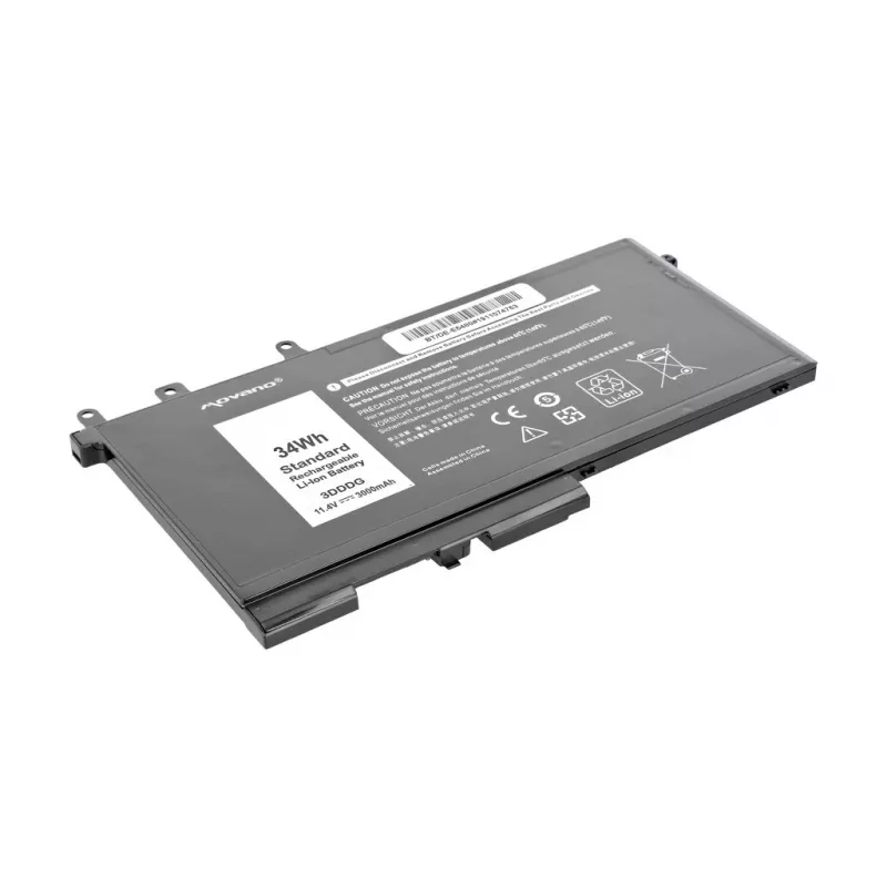 MITSU akku 3DDDG Dell Latitude 5280 5480 5495 5580 - 3000 mAh (34 Wh)