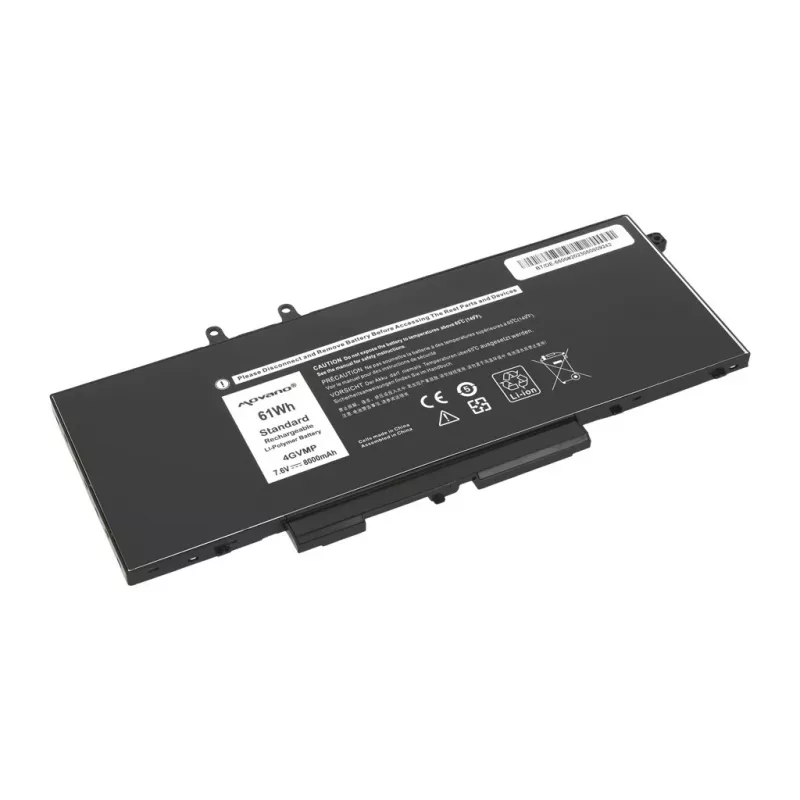 MITSU akku 4GVMP Dell Latitude 5400 5500 - 8000 mAh (61 Wh)