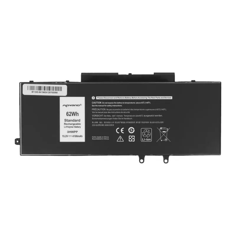 MITSU akku 3HWPP Dell Latitude 5401 5410 5501 5510 - 4100 mAh (62 Wh)